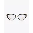 Dita Lacquer DTX517 Cat-Eye Glasses Black Front View