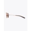 Dita-Lancier LSA-103 Round Shape Sunglasses White Gold 3