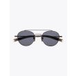 Dita-Lancier LSA-103 Round Shape Sunglasses Black Gun 1