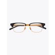 Statesman Three - Dita Optical Glasses Dark Grey/Gold front view