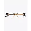 Statesman Three - Dita Optical Glasses Dark Grey/Gold front view