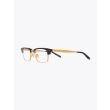 Statesman Three - Dita Optical Glasses Dark Grey/Gold front view three-quarter