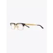 Statesman Three - Dita Optical Glasses Dark Grey/Gold front view three-quarter