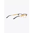 Statesman Three - Dita Optical Glasses Dark Grey/Gold back view three-quarter right