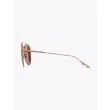 Dita Axial Sunglasses Rose Gold 3