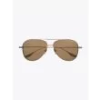 Subsystem - Dita Sunglasses Aviator Antique Silver/Gold front view