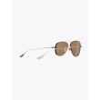 Subsystem - Dita Sunglasses Aviator Antique Silver/Gold back view three-quarter right