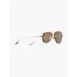 Subsystem - Dita Sunglasses Aviator Antique Silver/Gold back view three-quarter right