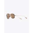 Subsystem - Dita Sunglasses Aviator Antique Silver/Gold back view three-quarter left