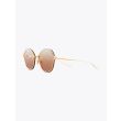 Dita Nightbird-Two Butterfly Sunglasses Yellow Gold 2