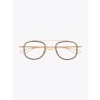 Dita Tessel Optical Glasses White Gold – Black Iron 1