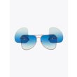 Fakbyfak X Manish Arora Sunglasses Gold/Blue Front Open