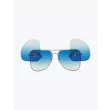 Fakbyfak X Manish Arora Sunglasses Gold/Blue Front Open