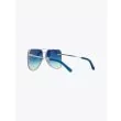 Fakbyfak X Manish Arora Sunglasses Gold/Blue Back Three-quarters