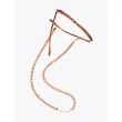 Frame Chain Diamond Geezer Chain Glasses Rose Gold 1