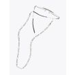 Frame Chain Full Figaro Chain Glasses White Gold 1