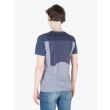 Folk Dual Print Tee Recycled Navy Left Rear Quarter 5