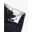 GBS trousers Adriano Cotton-Blend Twill Grey/Black Front View Details