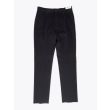 GBS trousers Carlo Wool and Polyester Black Front View