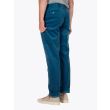 Gbs Trousers Adriano Corduroy Turquoise Back Three-quarter