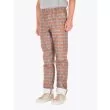 GBS trousers Lido Cotton Check Brown Left Quarter