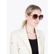 Gucci Squared Shape Sunglasses Gold / Gold 001 2