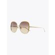 Gucci Squared Shape Sunglasses Gold / Gold 002 3