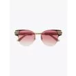 Gucci Cat-Eye Combi Shape Sunglasses Brown / Gold 1