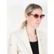 Gucci Cat-Eye Combi Shape Sunglasses Brown / Gold 2