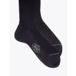 Gallo Ribbed Cotton Long Socks Anthracite 3