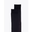 Gallo Ribbed Cotton Long Socks Black 2