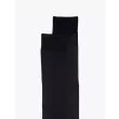 Gallo Ribbed Cotton Long Socks Black 2