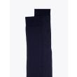 Gallo Ribbed Cotton Long Socks Navy Blue 2