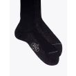 Gallo Ribbed Cotton Short Socks Black 3