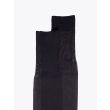 Gallo Plain Cotton Long Socks Anthracite 2