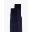 Gallo Plain Cotton Long Socks Navy Blue 2