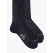 Gallo Long Socks Plain Wool Anthracite 2