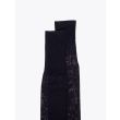 Gallo Long Socks Plain Wool Black 3