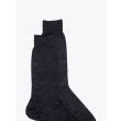 Gallo Short Socks Plain Wool Anthracite 3