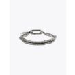 Goti Double Micro Round Plaques Bracelet Sterling Silver 1