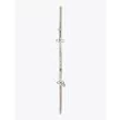 Goti Distressed Shield Bracelet White 5