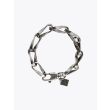 Goti Silver Milled Curb Chains Bracelet 2