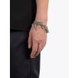 Goti BR630 Silver Bracelet w/Stone Back View with Model