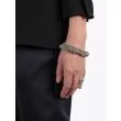 Goti BR632 Sterling Silver w/Rose Bracelet Front View with Model