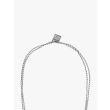 Goti CN1146 Silver Necklace w/Stone Chain Details