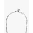 Goti CN933 Silver Double Necklace Closing Details