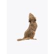 Goti Brass Lucky Mouse Gold-tone Back View