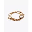Goti Bracelet BR2044 Gold-Plated Silver Side View
