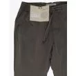 Giab's Archivio Masaccio Cotton Drawstring Pants Anthracite front label detail