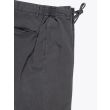 Giab's Archivio Masaccio Cotton Drawstring Pants Anthracite side pocket detail